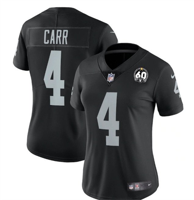 derek carr jersey with captain patch