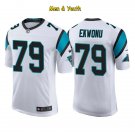 men's & youth Football Team Uniform #79 Ikem Ekwonu Jerseys Player Game White League Shirts