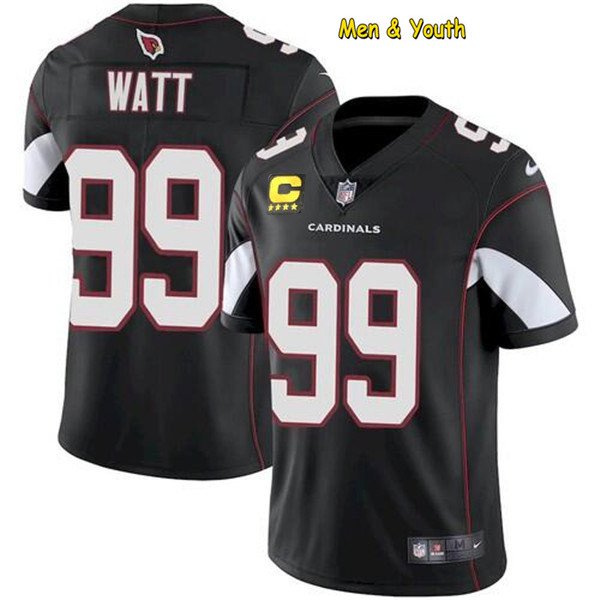 men's & youth Football Team Uniform 99 J.J. Watt Jerseys Player Game