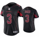 Women's Football Team Uniform #3 Budda Baker Jerseys Player Game Black Color Rush Lady Shirts