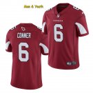 men's & youth Football Team Uniform #6 James Conner Jerseys Player Game Cardinal League Shirts