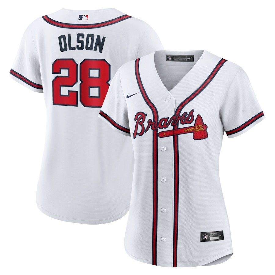 Personalized Custom Baseball Jerseys Matt Olson Shirt Print Team