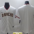 men's & youth Baseball Team Uniform Arizona Diamondbacks Blank Jerseys White Coolbase League Shirts