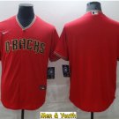 men's & youth Baseball Team Uniform Arizona Diamondbacks Blank Jerseys Red Coolbase League Shirts