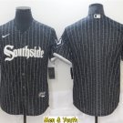 men's & youth Baseball Uniform Chicago White Sox Blank Jerseys Black City Connect CoolBase Shirts