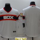 men's & youth Baseball Uniform Chicago White Sox Blank Jerseys 1983 Throwback White CoolBase Shirts