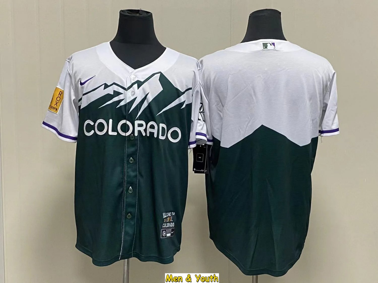 Buy Colorado Rockies Unsigned Jersey Custom Name and Number Online