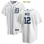 men's & youth Baseball Team Uniform #12 Casey Mize Jerseys White Home CoolBase League Shirts