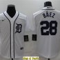 men's & youth Baseball Team Uniform #28 Javier Baez Jerseys White Home CoolBase League Shirts