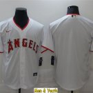 men's & youth Baseball Team Uniform Los Angeles Angels Blank Jerseys White Home CoolBase Shirts