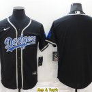 men's & youth Baseball Team Uniform Los Angeles Dodgers Blank Jerseys Black Fashion CoolBase Shirts