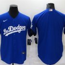 men's Baseball Team Uniform LA Dodgers Blank Jerseys Royal City Connect CoolBase adults Shirts
