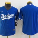 Youth Baseball Team Uniform Los Angeles Dodgers Blank Jerseys Royal Alternate CoolBase kids Shirts