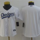 women's Baseball Team Uniform LA Dodgers Blank Jerseys White 2021 Gold Program CoolBase ladys Shirts