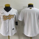 women's Baseball Uniform LA Dodgers Blank Jerseys White 2022 All-Star Game CoolBase ladys Shirts