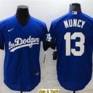 men's & youth Baseball Team Uniform #13 Max Muncy Jerseys Royal City Connect CoolBase League Shirts