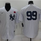 men's & youth Baseball Team Uniform #99 Aaron Judge Jerseys White CoolBase Player Rose Shirts