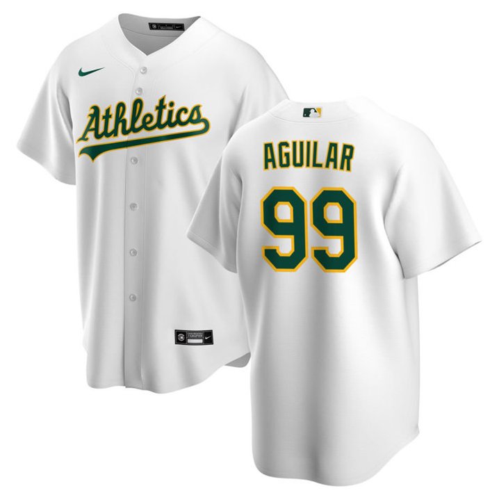 men's & youth Baseball Team Uniform 99 Jesus Aguilar Jerseys White