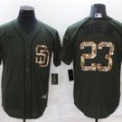 men's & youth Baseball Padres Uniform #23 Fernando Tatís Jr. Jerseys Green Salute To Service Shirts