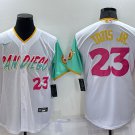 men's & youth Baseball Padres Uniform #23 Fernando Tatís Jr. Jerseys White City Connect Cool Shirts