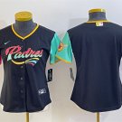 women's Baseball Padres Uniform Blank Jerseys Black City Connect Cool Game Team ladys Shirts