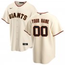men's & youth Baseball Giants Uniform #00 Custom name number Jerseys Cream Home Cool Game Shirts