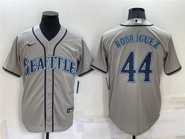 Julio Rodriguez #44 Seattle Mariners City Connect Royal Cool Base Jersey