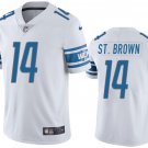 men's & youth Detroit Lions #14 Amon-Ra St. Brown Jersey Team Game Player White Limited Football