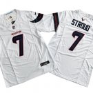 men's & youth Football Texans Uniform 7 C.J. Stroud Jerseys 2024 White F.U.S.E. Limited Player shirt