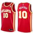 men's & youth Atlanta Hawks 10 Zaccharie Risacher Jersey Red Icon Edition Swingman Basketball