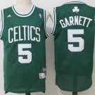 men's & youth Boston Celtics 5 Kevin Garnett Jersey Green Retro M&N Classics Throwback Basketball