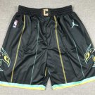 men's Charlotte Hornets Black 2023 City Edition Swingman Basketball Shorts