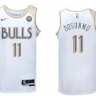 men's & youth Chicago Bulls 11 Ayo Dosunmu Jersey 2024-25 White City Edition Swingman Basketball