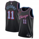 men's & youth Chicago Bulls 11 Ayo Dosunmu Jersey Black 2025-26 City Edition Swingman Basketball