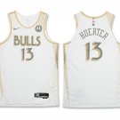 men's & youth Chicago Bulls 13 Kevin Huerter Jersey White 2024-25 City Edition Swingman Basketball