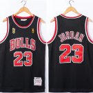 men's & youth Chicago Bulls 23 Michael Jordan Jersey Black M&N Champions Classics Basketball