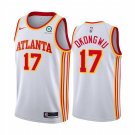men's & youth Atlanta Hawks 17 Onyeka Okongwu Jersey White Association Swingman Basketball