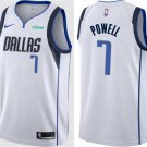 men's & youth Dallas Mavericks 7 Dwight Powell Jersey White Association Edition Swingman Basketball