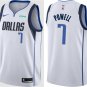 men's & youth Dallas Mavericks 7 Dwight Powell Jersey White Association Edition Swingman Basketball
