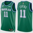 men's & youth Dallas Mavericks 11 Kyrie Irving Jersey Green Classic Edition Swingman Basketball