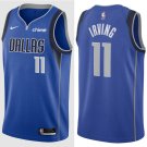 men's & youth Dallas Mavericks 11 Kyrie Irving Jersey Blue Icon Edition Swingman Basketball Game