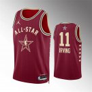 men's & youth Dallas Mavericks 11 Kyrie Irving Jersey Red 2024 All-Star Game Swingman Basketball