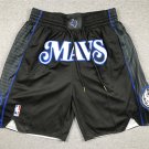 men's Dallas Mavericks " Mavs " Black City Edition Classics Swingman Basketball Shorts