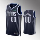 men's & youth Dallas Mavericks 00 Custom name number Jersey Navy Statement Swingman Basketball