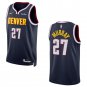 men's & youth Denver Nuggets 27 Jamal Murray Jersey Navy Icon Edition Swingman Basketball Game