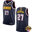 men's & youth Denver Nuggets 27 Jamal Murray Jersey Navy 2023 Finals Icon Edition Basketball Game