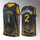 men's & youth Golden State Warriors 2 Brandin Podziemski Jersey 2023 Black City Swingman Basketball