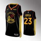 men's & youth Golden State Warriors 23 Draymond Green Jersey 23-24 Black Earned Swingman Basketball