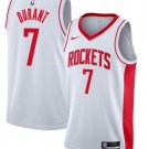 men's & youth Houston Rockets 7 Kevin Durant Jersey White Association Edition Swingman Basketball