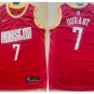 men's & youth Houston Rockets 7 Kevin Durant Jersey 2025 Red Classic Edition Swingman Basketball